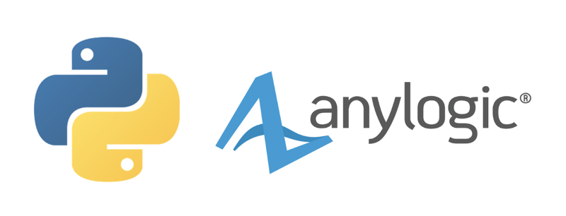 Python anylogic logo